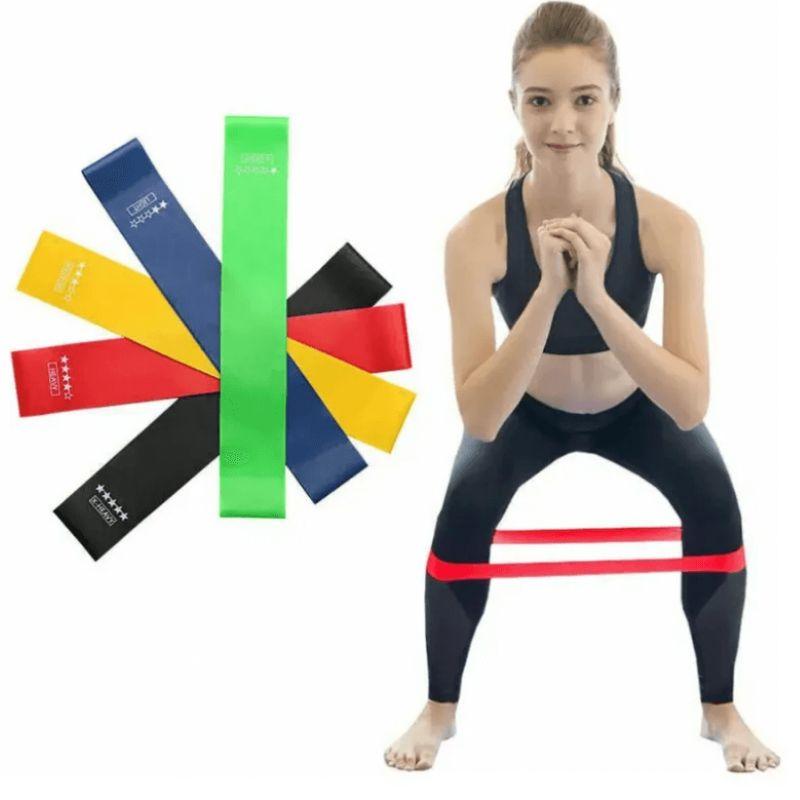 Oferta Especial: 5 Kits Thera Mini Bands - Faixas Elásticas Multifuncionais para Crossfit e Fisioterapia