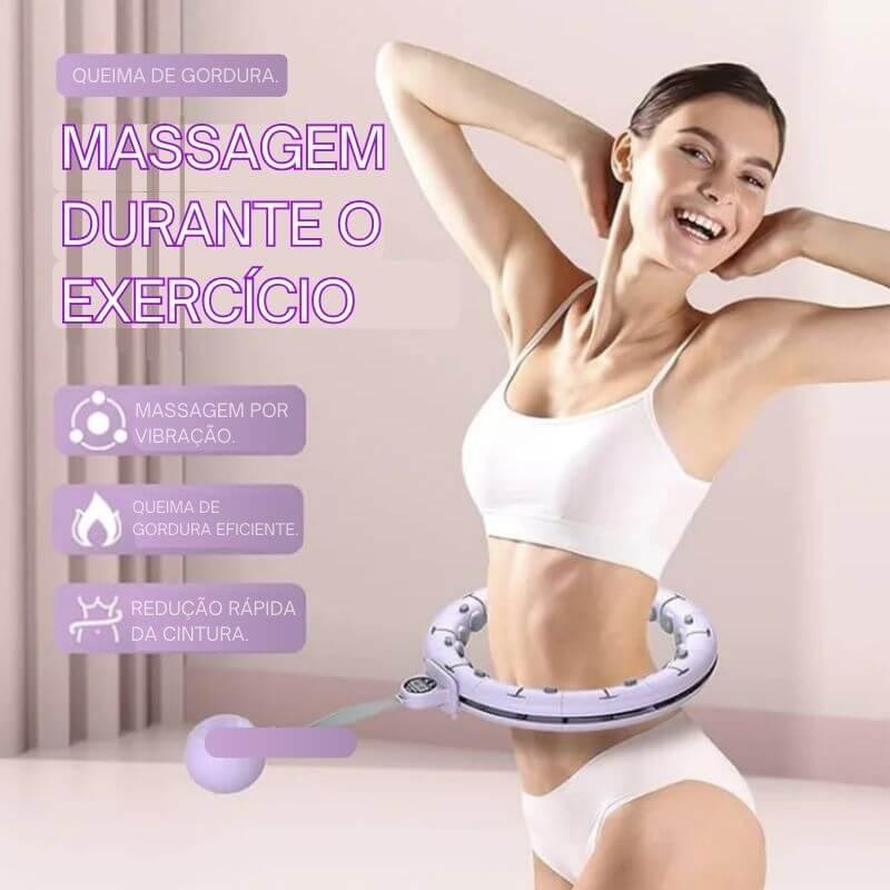 SmartFit 10X - Bambolê Inteligente para Emagrecimento e Definição Abdominal