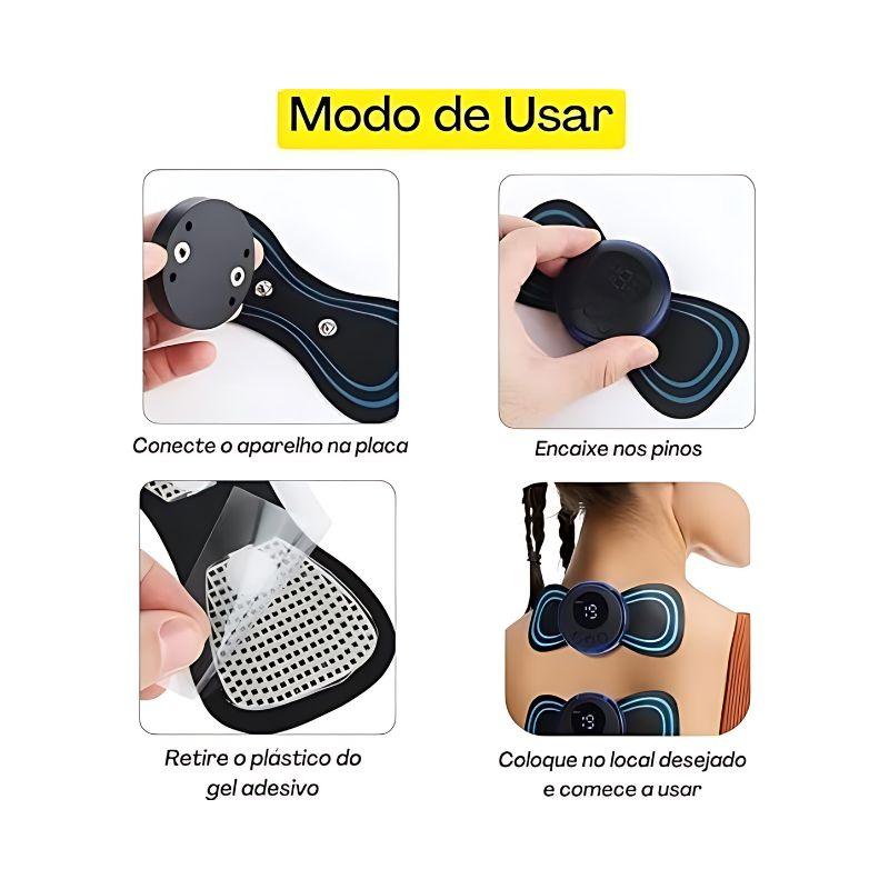 Massageador Portátil Alivium Local 🔥 (COMPRE 1 LEVE 2) - Universe Shopping