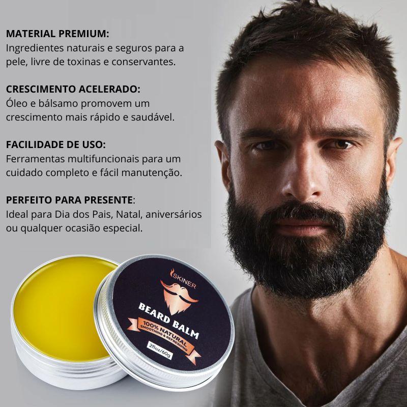 Kit Cuidados da Barba para Homens - DearBeauty