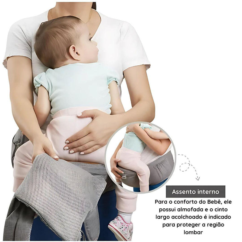 Bebê Canguru ergonômico MultiFlex 11 em 1 – Conforto, Segurança e Liberdade para Você e Seu Bebê! Últimas Unidades com Frete Grátis Hoje!