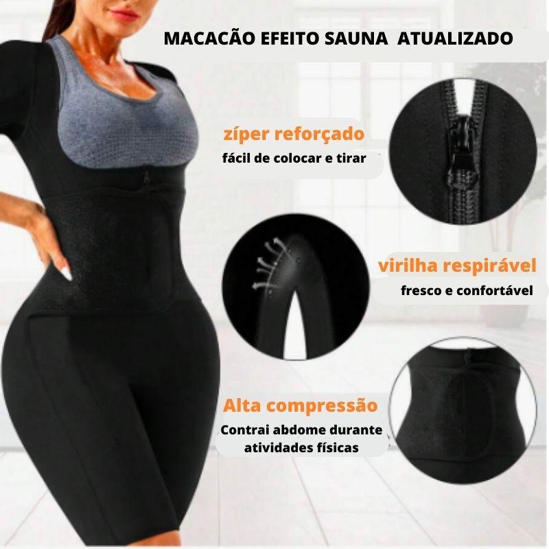 Macacão Lipo Escultor Vensslim® Efeito Sauna Ativo - Universe Shopping