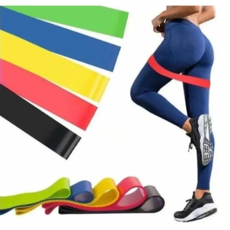 Oferta Especial: 5 Kits Thera Mini Bands - Faixas Elásticas Multifuncionais para Crossfit e Fisioterapia