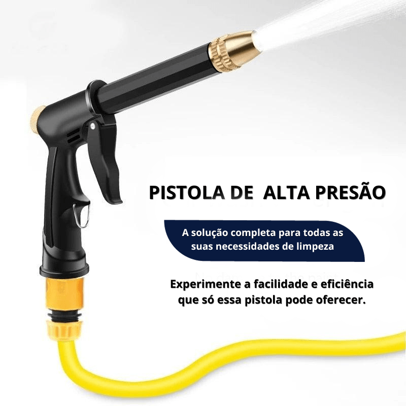 Pistola De Alta Pressão Portátil Para Limpeza - Universe Shopping