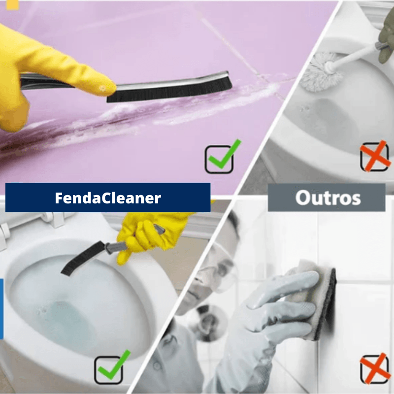 FendaCleaner A Escova Multifuncional para Limpeza Profunda, Alcançando Até os Lugares Mais Difíceis! 🔥 COMPRE 1 LEVE 2 + Frete Grátis - Universe Shopping