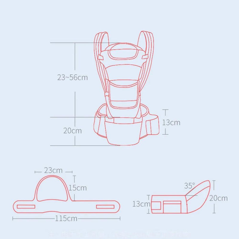 Bebê Canguru ergonômico MultiFlex 11 em 1 – Conforto, Segurança e Liberdade para Você e Seu Bebê! Últimas Unidades com Frete Grátis Hoje!