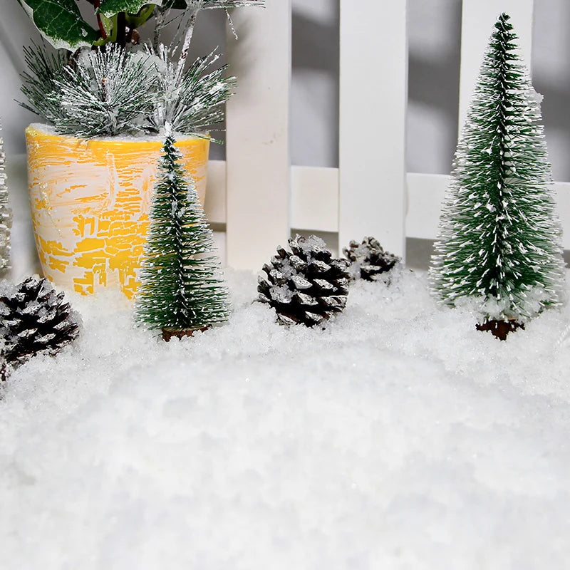 Neve Artificial em Pó para Decoração Natalina - 20g